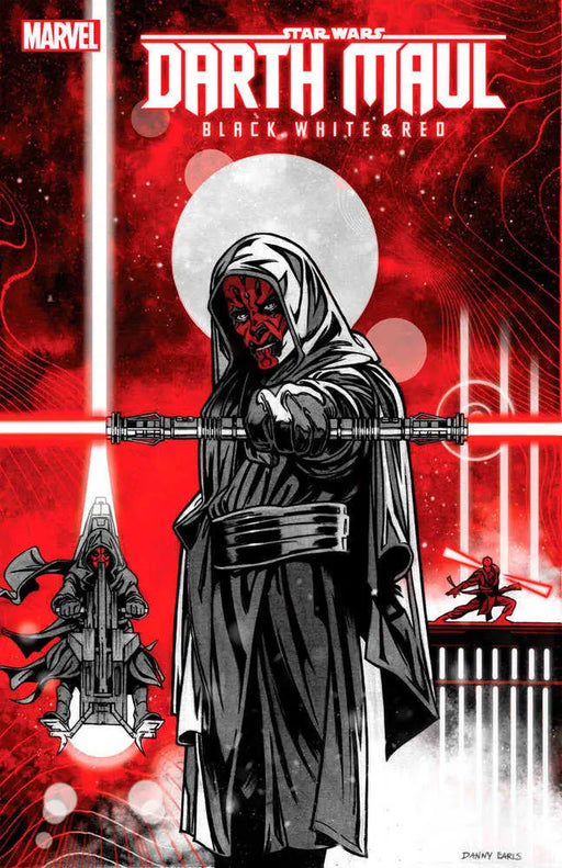 Star Wars: Darth Maul - Black, White & Red #2 Danny Earls Variant Marvel Comics