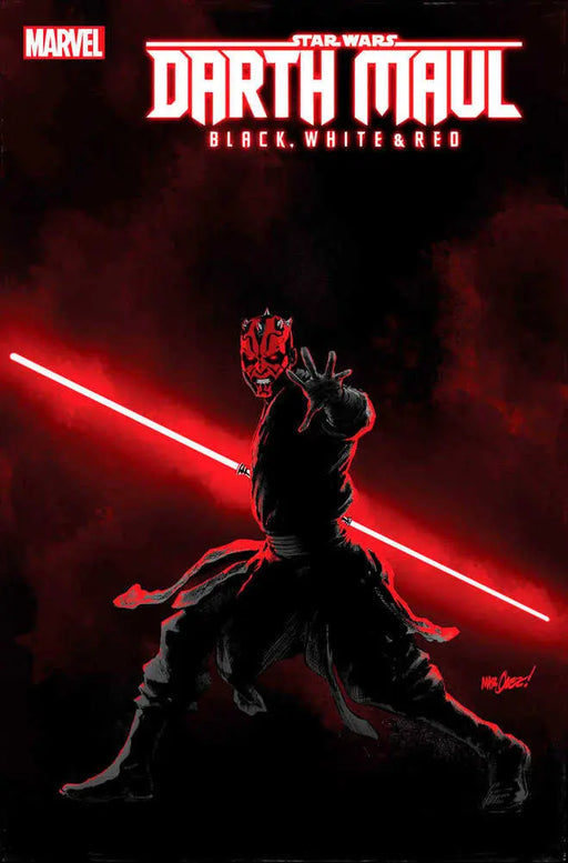 Star Wars: Darth Maul - Black, White & Red #2 David Marquez Variant Marvel Comics