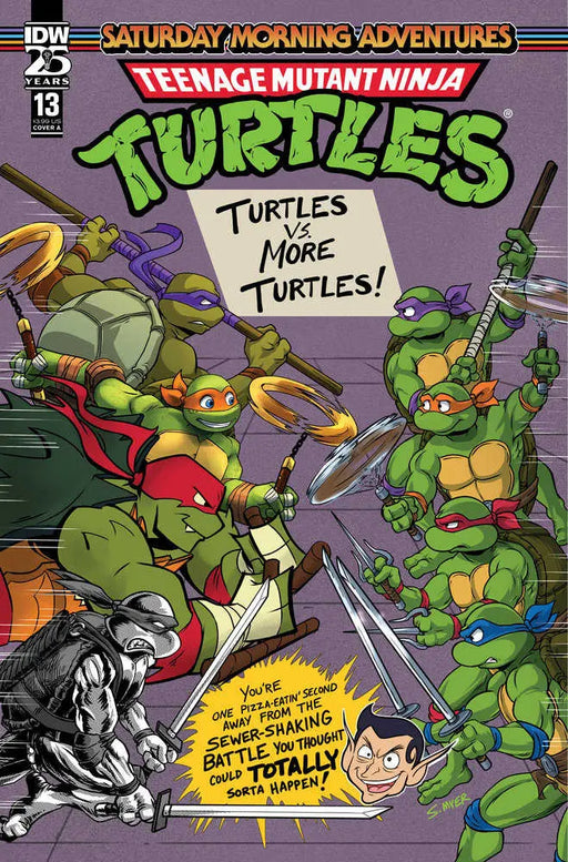 Teenage Mutant Ninja Turtles: Saturday Morning Adventures #13 Cover A (Myer) IDW Publishing