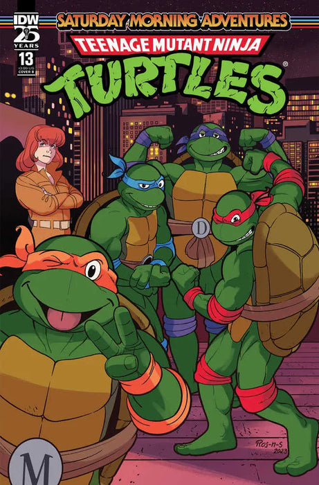 Teenage Mutant Ninja Turtles: Saturday Morning Adventures #13 Variant B (Rosanas) IDW Publishing