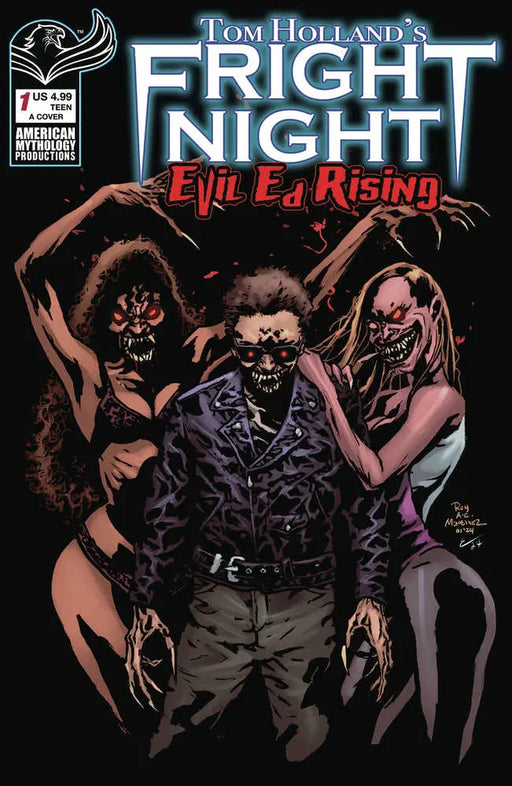 Tom Holland Fright Night Evil Edition Rising #1 Cover A Martinez American Mythology Productions