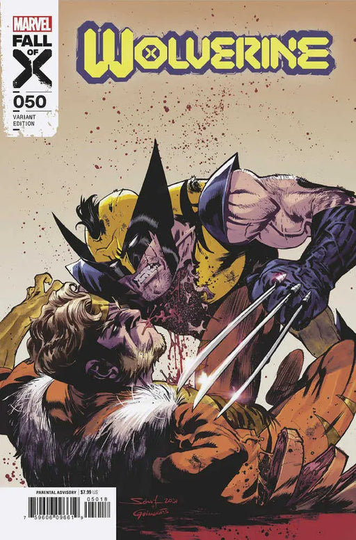 Wolverine #50 Jonas Scharf Variant Marvel Comics