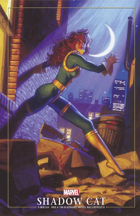 X-Men #34 Greg And Tim Hildebrandt Shadowcat Marvel Masterpieces III Variant [Fh X] Marvel Comics