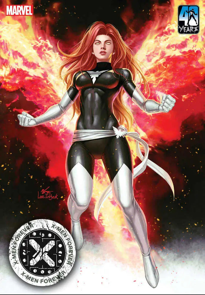 X-Men: Forever #3 Inhyuk Lee Black Costume Variant [Fhx] Marvel Comics