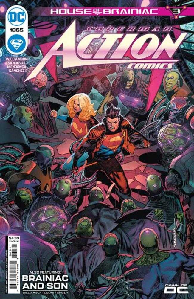 Action Comics #1065 Cover A Rafa Sandoval (House Of Brainiac) DC Comics
