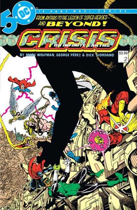 Crisis On Infinite Earths #2 (Of 12) Facsimile Edition Cover A George Perez DC Comics