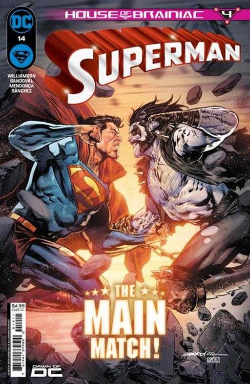 Superman #14 Cover A Rafa Sandoval (House Of Brainiac) DC Comics