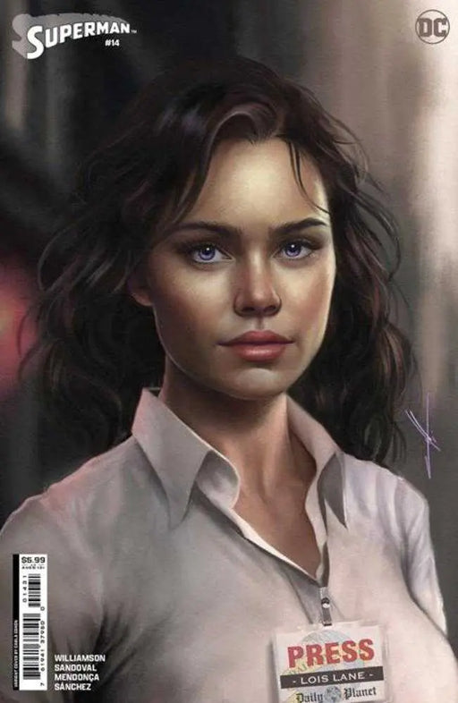 Superman #14 Cover D Carla Cohen Card Stock Variant (House Of Brainiac) DC Comics