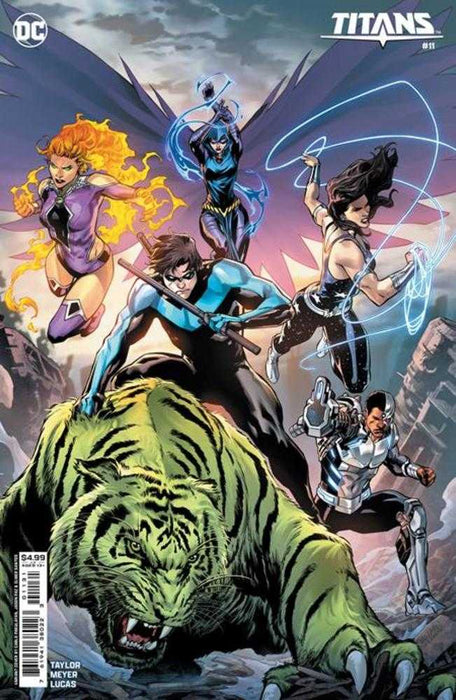 Titans #11 Cover B Carlo Pagulayan Card Stock Variant DC Comics