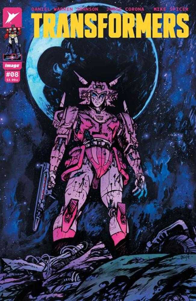 Transformers #8 Cover A  Daniel Warren Johnson & Mike Spicer Image Comics