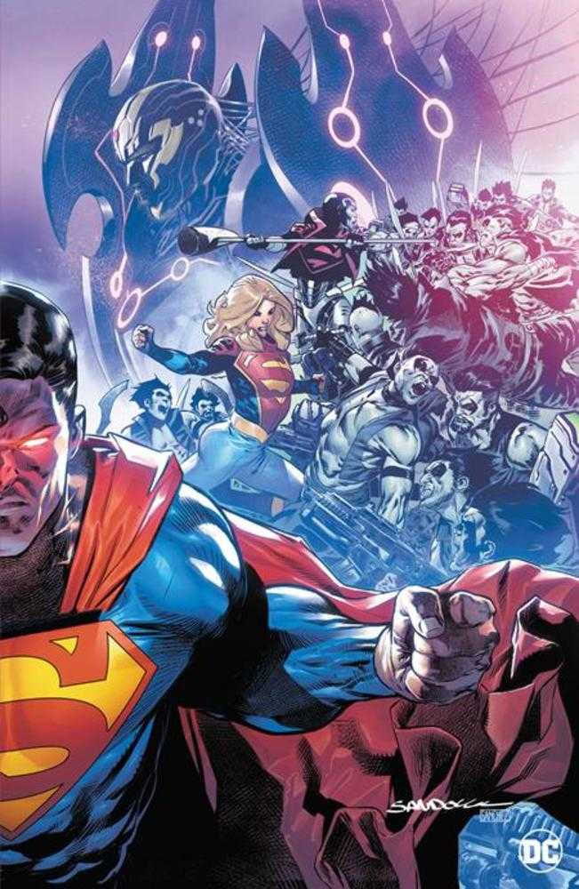 Superman #13 Cover H Rafa Sandoval Connecting Foil Variant (House Of Brainiac) DC Comics
