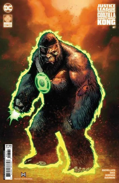 Justice League vs Godzilla vs Kong #7 (Of 7) Cover F Christian Duce Kong As Gl Foil Variant DC Comics