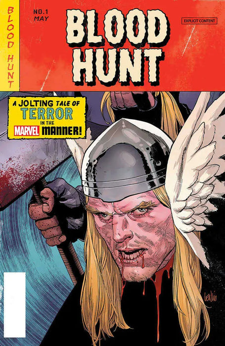 Blood Hunt: Red Band #1 Leinil Yu Bloody Homage Variant [Bh] Marvel Comics