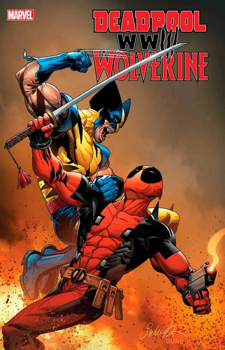 Deadpool & Wolverine: Wwiii #2 Salvador Larroca Variant Marvel Comics