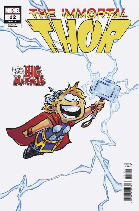 Immortal Thor #12 Skottie Young'S Big Marvel Variant Marvel Comics