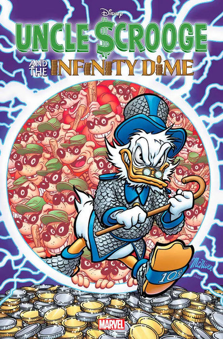 Uncle Scrooge And The Infinity Dime #1 Steve Mcniven Foil Variant Marvel Comics