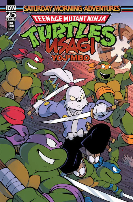 Teenage Mutant Ninja Turtles/Usagi Yojimbo: Saturday Morning Adventures Cover A (Lawrence) IDW Publishing