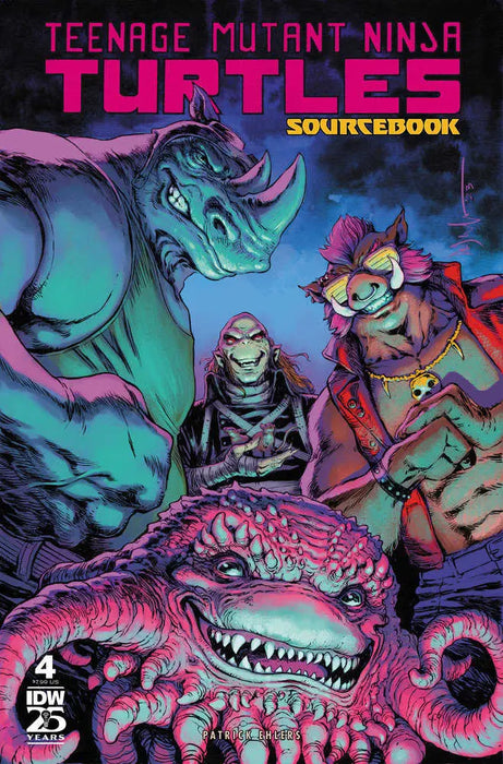 Teenage Mutant Ninja Turtles: Sourcebook #4 Cover A (Wachter) IDW Publishing