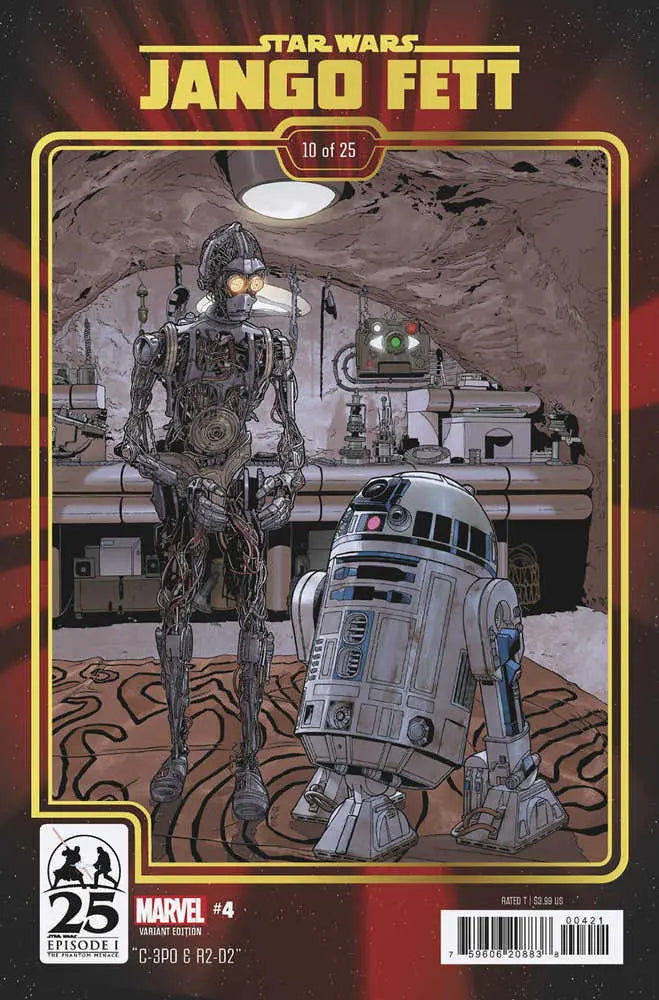 Star Wars: Jango Fett #4 Chris Sprouse The Phantom Menace 25th Anniversary Varia Nt Marvel Comics