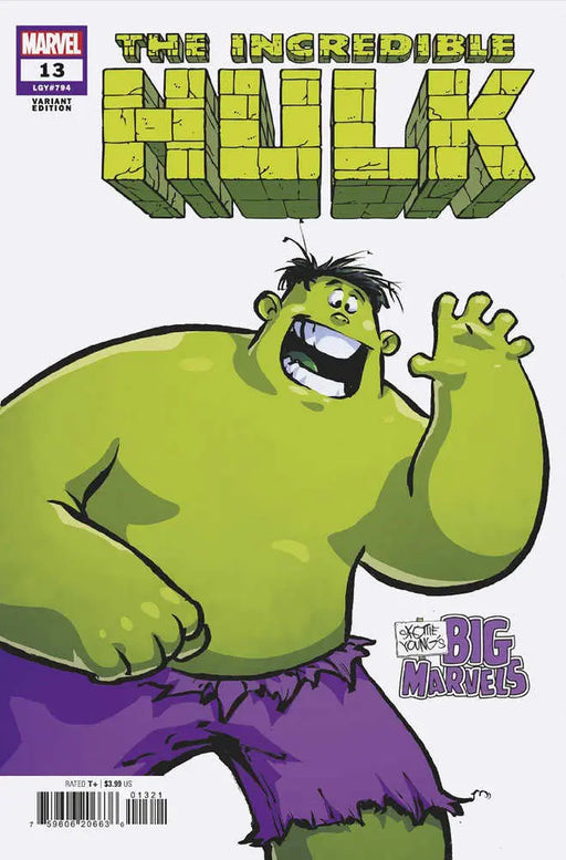 Incredible Hulk #13 Skottie Young'S Big Marvel Variant Marvel Comics