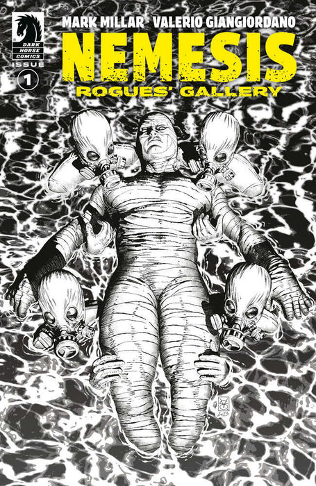 Nemesis: Rogues' Gallery #1 (Cover B) (1 in 10) (Black & White) (Valerio Giangiordano) Dark Horse