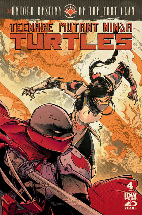 Teenage Mutant Ninja Turtles: The Untold Destiny Of The Foot Clan #4 Variant Ri (10) (Santtos) IDW Publishing