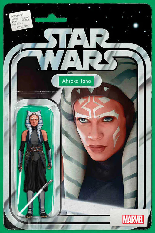 Star Wars: Ahsoka #1 John Tyler Christopher Action Figure Variant Marvel Comics