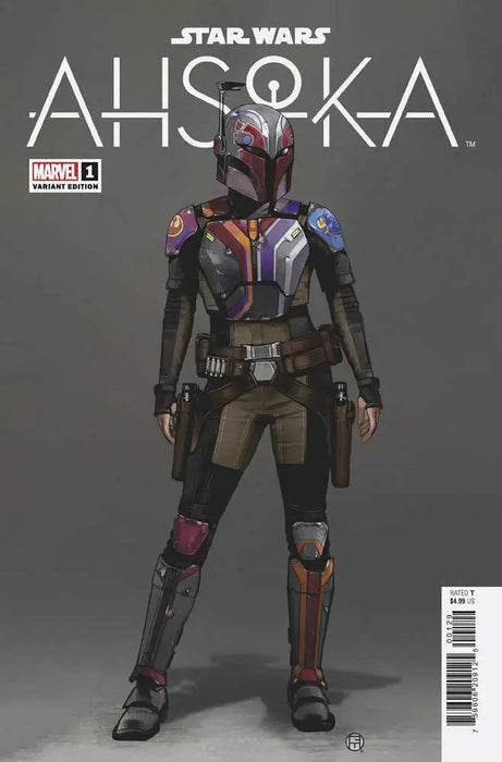 Star Wars: Ahsoka #1 Concept Art Variant Marvel Comics