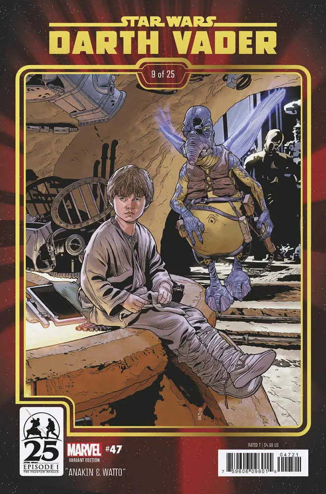Star Wars: Darth Vader #47 Chris Sprouse The Phantom Menace 25th Anniversary Variant Iant Marvel Comics