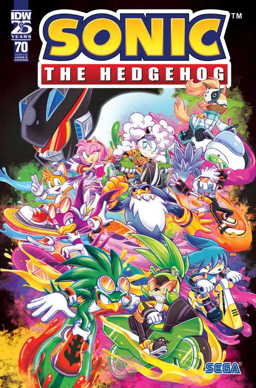Sonic The Hedgehog #70 Variant B (Starling) IDW Publishing