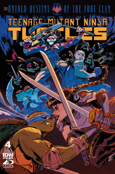 Teenage Mutant Ninja Turtles: The Untold Destiny Of The Foot Clan #4 Variant B (Tango) IDW Publishing