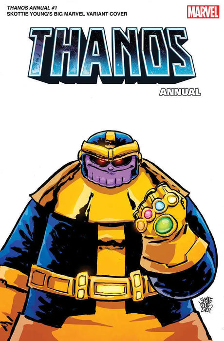 Thanos Annual #1 Skottie Young'S Big Marvel Variant [Iw] Marvel Comics