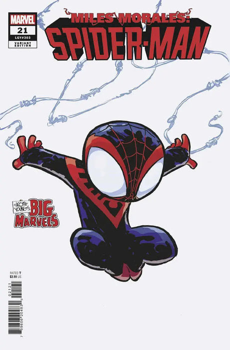 Miles Morales: Spider-Man #21 Skottie Young'S Big Marvel Variant [Bh] Marvel Comics