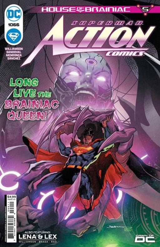 Action Comics #1066 Cover A Rafa Sandoval (House Of Brainiac) DC Comics