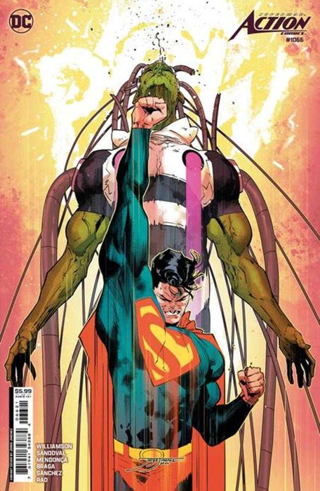 Action Comics #1066 Cover B Jorge Jimenez Card Stock Variant (House Of Brainiac) DC Comics