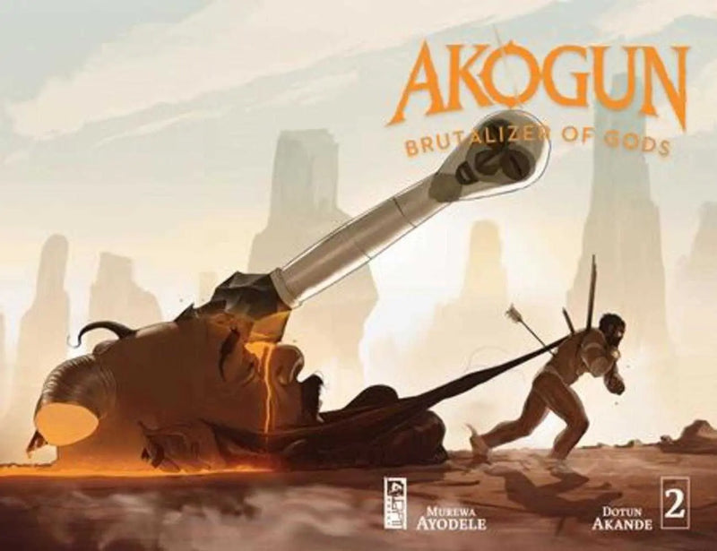 Akogun Brutalizer Of Gods #2 (Of 3) Cover A Dotun Akande Wraparound Oni Press