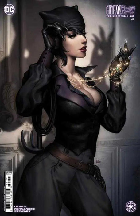 Batman Gotham By Gaslight The Kryptonian Age #1 (Of 12) Cover B Kendrick Kunkka Lim Card Stock Variant DC Comics