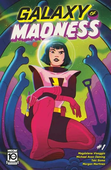Galaxy Of Madness #1 (Of 10) Cover B Paulina Ganucheau Variant Mad Cave Studios