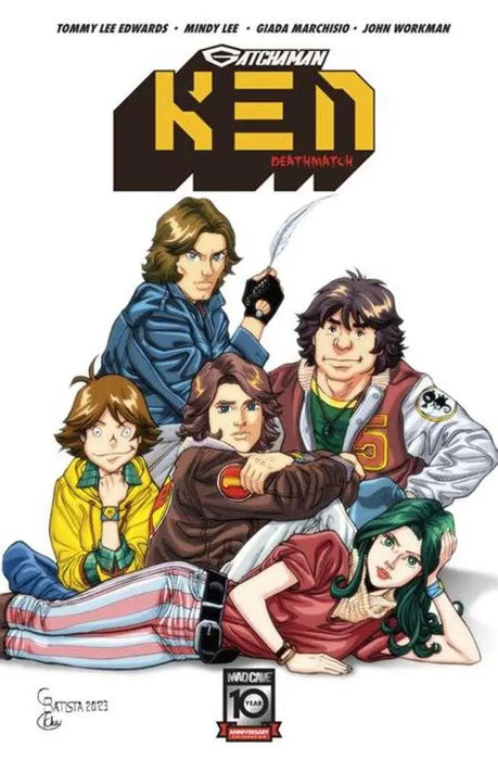 Gatchaman Ken Deathmatch #1 (One Shot) Cover B Chris Batista Movie Homage Variant Mad Cave Studios