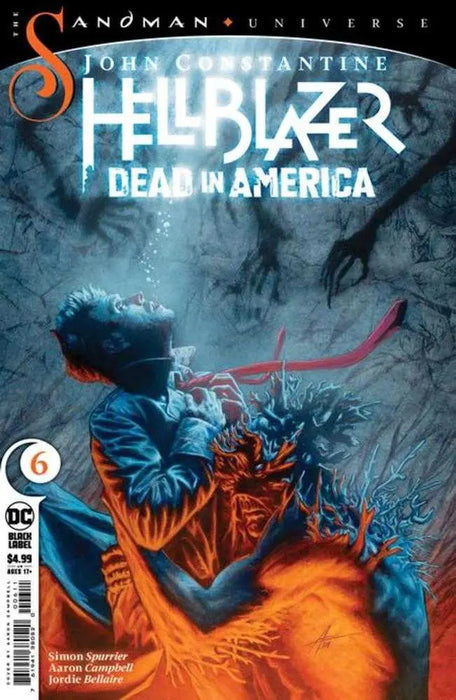 John Constantine Hellblazer Dead In America #6 (Of 9) Cover A Aaron Campbell (Mature) DC Comics
