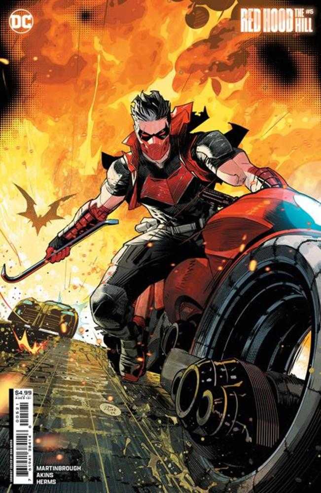Red Hood The Hill #5 (Of 6) Cover B Dan Mora Card Stock Variant DC Comics