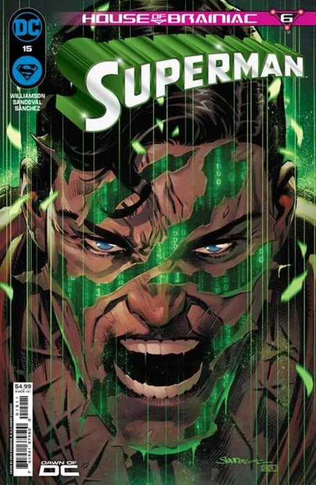 Superman #15 Cover A Rafa Sandoval (House Of Brainiac)(Absolute Power) DC Comics