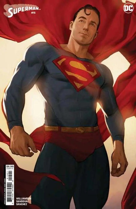 Superman #15 Cover C Joshua Sway Swaby Card Stock Variant (House Of Brainiac)(Absolute Power) DC Comics