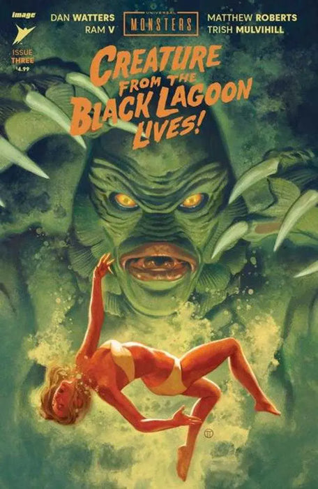 Universal Monsters Creature From The Black Lagoon Lives #3 (Of 4) Cover B Julian Totino Tedesco Variant Image Comics