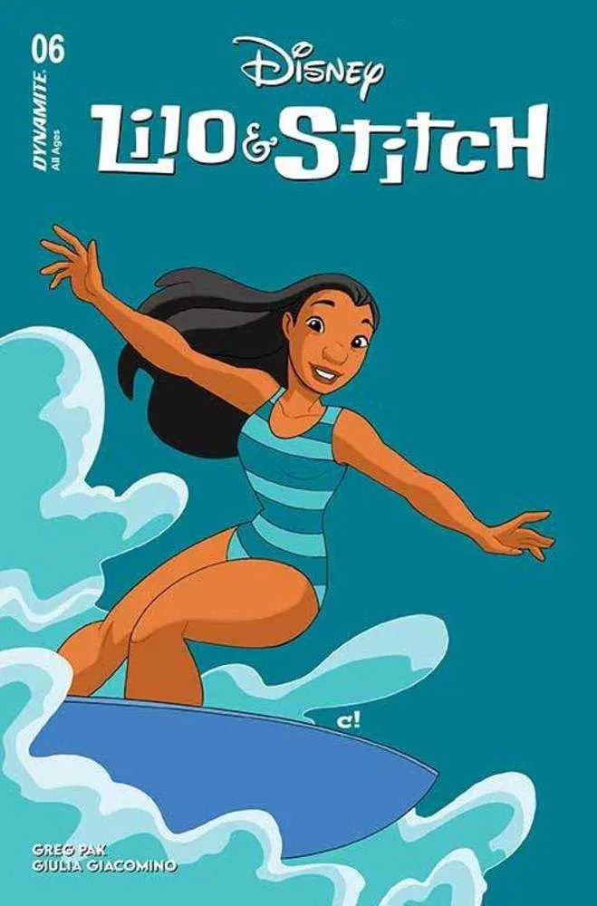 Lilo & Stitch #6 Cover D Rousseau Color Bleed Dynamite Entertainment