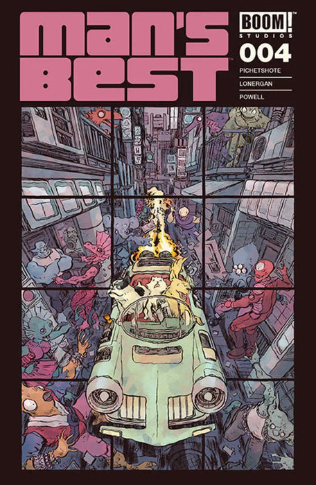 Mans Best #4 (Of 5) Cover A Lonergan Boom! Studios