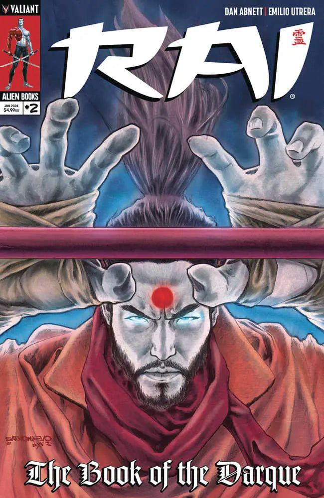 Rai Book Of Darque #2 (Of 2) Cover A Barrionuevo Valiant Entertainment