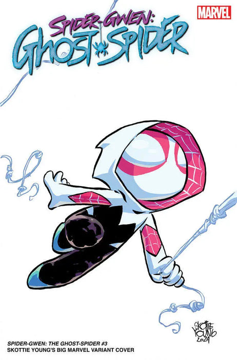 Spider-Gwen: The Ghost-Spider #3 Skottie Young'S Big Marvel Variant [Dpwx] Marvel Comics