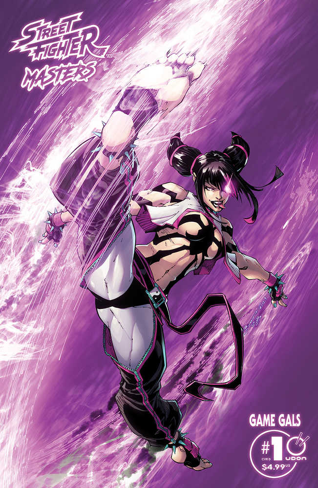 Street Fighter Masters Game Gals #1 Cover D 5 Copy Variant Edition Udon Entertainment