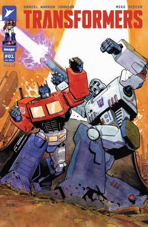 Transformers #1 6th Printing Image Comics